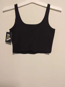 Art Class Girl Size Large And Xlarge Ctopped Tank Top Black - Picture 1 of 2