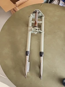 1980 PUCH MOPED SPORT MK II ETC GREEN FRONT FORK ASSEMBLY+TRIPLE TREE NICE L$$K - Picture 1 of 19