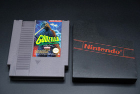 Godzilla: Monster of Monsters! - NES - PAL - cart w.dustcover - cleaned & tested