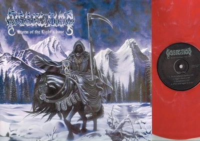 DISSECTION - STORM OF THE LIGHT'S BANE 150 ONLY RED MARBLED VINYL LP - Image 1 of 2