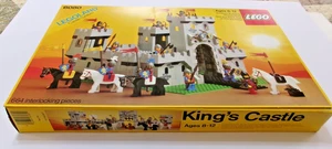 LEGO LEGOLAND KING'S CASTLE 6080 ORIGINAL STORAGE BOX ONLY W/ YELLOW TRAY INSERT - Picture 1 of 12