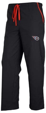 Fabrique Innovations NFL Unisex Tennessee Titans Team Logo Scrub Pants Cover