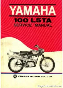 1970 Yamaha L5TA Trailmaster 100 Motorcycle Service Manual - Bild 1 von 1