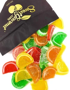 SweetGourmet Boston Mini Assorted Fruit Slices Unwrapped, 20oz FREE SHIPPING! - Picture 1 of 5