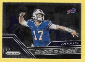 2020 Prizm Go Hard or Go Home Josh Allen Bills - Picture 1 of 1