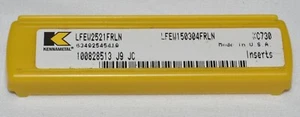 Kennametal LFEW2521FRLN / LFEW150304FRLN KC730 Inserts - Picture 1 of 3