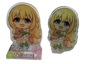 Neptunia 10 Year Anniversary Vert Acrylic Pin and Standee - Picture 1 of 5