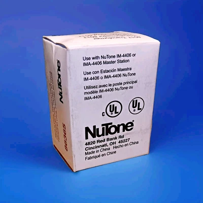 NuTone® 801-T  18 Volt AC Transformer for IM/IMA4406 Radio-CD-Intercom ( New ) - Image 1 of 4