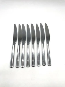 8 WMF Cromargan MANAOS BISTRO 9" Solid Dinner Knives 18/10 Stainless Steel Korea - Picture 1 of 9