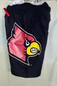 NWT! NCAA Louisville Cardinals Team Logo Swimming Trunks! Youth Medium. - Picture 1 of 5