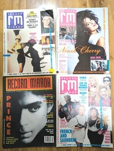 Record Mirror Magazine Bundle - 4x Vintage Music Mags - Picture 1 of 6