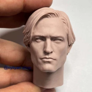 1/6 männliche neue Helden Wayne Pattinson Kopf Skulptur Modell für 12" Actionfigur Körper - Bild 1 von 3