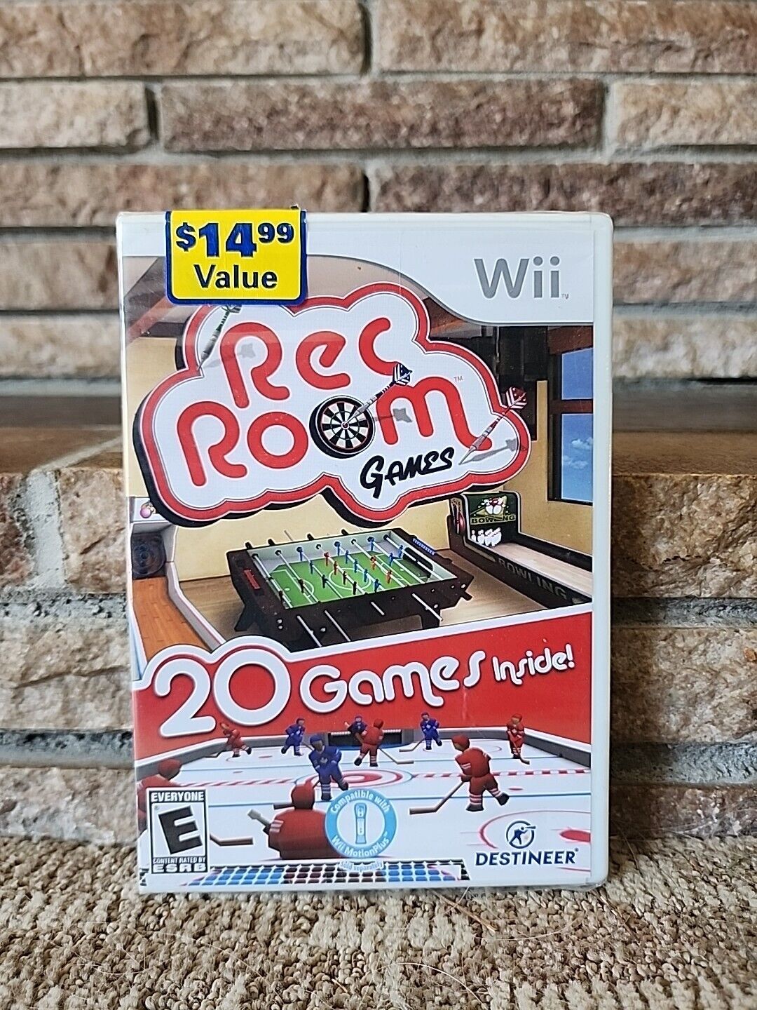 Rec Room Games (Nintendo Wii, 2009) New Factory Sealed