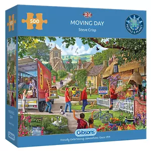 Gibsons Moving Day 500 Piece Jigsaw Puzzle - Picture 1 of 3