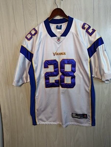 Adrian Peterson #28 Reebok NFL On Field Purple Stitched Vikings Jersey 54 - Picture 1 of 7
