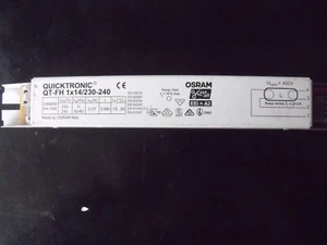 Osram QT-FH 1x14/ 230/240v Quicktronic Electronic Ballast 1 x FH14w - Picture 1 of 1