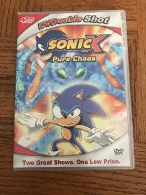 Sonic X: Pure Chaos / A Chaotic Day (DVD) SLIM CASE! - Image 1 of 4