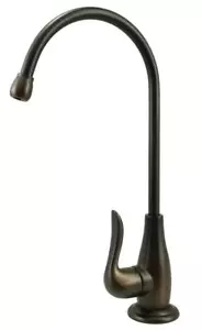 Hydro-Genics® Faucet, Soft-styling, Rubbed Bronze, for Water Filter/RO Systems - Picture 1 of 1