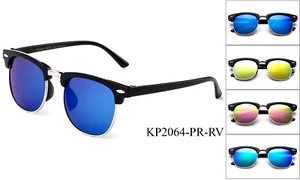 Colorful Classic Polarized Kids Sunglasses Boys Girls Children Toddler UV 100 - Picture 1 of 11