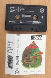 🌟PUBLIC IMAGE🌟CASSETTE ALBUM🌟PUNK🌟ROCK🌟SKIN🌟NEW WAVE🌟PIL🌟UK🇬🇧SELLER - Picture 1 of 8