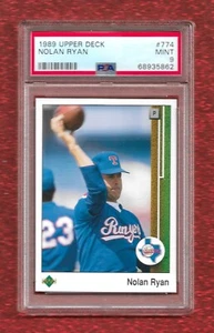 1989 UPPER DECK #774 NOLAN RYAN PSA 9 MINT HOF RANGERS METS ANGELS ASTROS - Picture 1 of 1