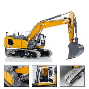 Metal LESU Aoue-LR945 1/14 Hydraulic RC Excavator Construction Digger Model Car - Picture 1 of 22