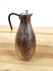 Antique Japanese Sterling Silver Sake Bottle Ewer with Markings - Picture 1 of 11