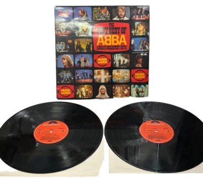 The Very Best of ABBA Double Vinyl Lp Holland Import 2612 032 CLEAN - Image 1 of 4