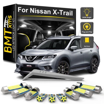 Bombilla interior LED para Nissan X Trail X-Trail Xtrail T30 T31 T32 2001-2022 - Imagen 1 de 4