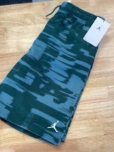 New Nike Air Jordan Basketball Shorts Flight MVP Green Youth Boys Large L - Picture 1 of 6