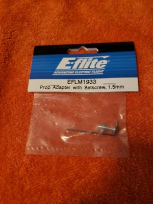 E-flite EFLM1933 - Prop Adapter W/ Setscrew 1.5mm  - New - JT25 - Image 1 of 4