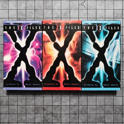 The X Files (1994) Pilot Conduit Fallen Angel - First 6 Episodes Set of 3 (VHS) - Image 1 of 3