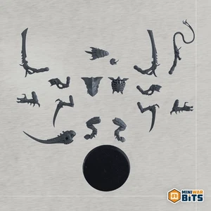 Tyranid Warriors Close Combat Single Figure - Warhammer 40k Nids - Foto 1 di 1