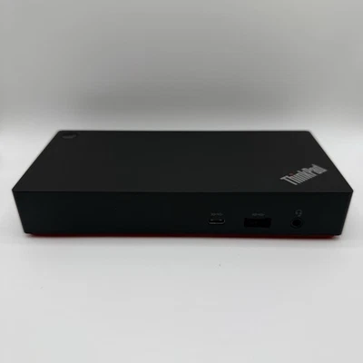 Lenovo 40AY ThinkPad Universal USB-C Docking Station - Black - Image 1 of 4