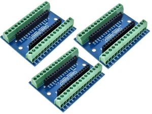3 x CANADUINO® Arduino Screw Terminal Adapter for Nano Atmega328P - Foto 1 di 1