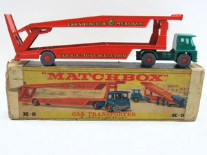 Vintage Lesney Matchbox Car Transporter in Box - Picture 1 of 9