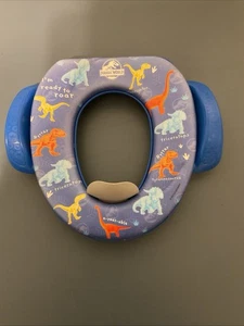 Soft Padded Kids Toilet Seat W/ Handles Guard FITS MOST UNIVERSAL TOILETS - Picture 1 of 2