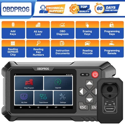 OBDPROG M501 Immobilizer IMMO Programming Tool Key Programmer OBD2 Code Reader - Image 1 of 4