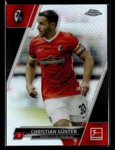 2021-22 Topps Cromo Bundesliga Christian Günter #40 Refractores - Imagen 1 de 2