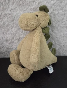 Jellycat London Green Bashful Plush Dino Dinosaur Stuffed Animal Toy 9” - Picture 1 of 4