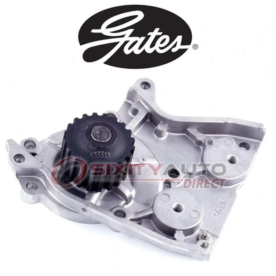 Gates Engine Water Pump for 1987-1993 Mazda B2200 2.2L L4 - Coolant au Foto 1 de 4