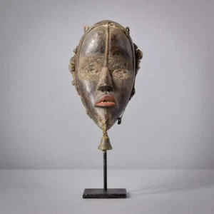 Dan Poro Zeremonienmaske mit Glocke Liberia - Bild 1 von 13