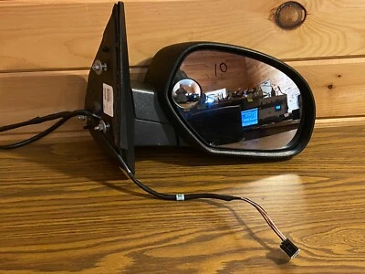 Espejo retrovisor derecho pasajero Chevrolet Silverado 1500 2010 de fábrica fabricante original negro Foto 1 de 4