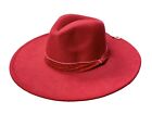 Forever 21 Red Fedora Nwt Size S/M