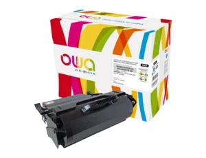 Toner Cartouche laser compatible Lexmark T650H21E noir Owa K15153OW - Photo 1/1