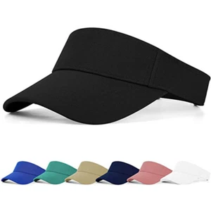 Frauen Sonnenblende Cap Ponytail Baseball Cap, verstellbarer Hut für Golf Tennis - Bild 1 von 16