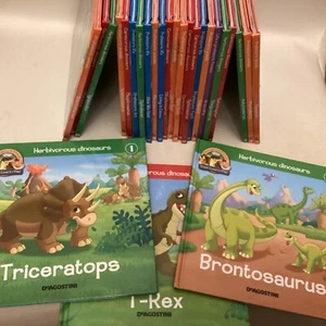 Dinosaur Books Read Learn Play Hardback DeAgostini Choose yr books Christmas VGC - Picture 1 of 84
