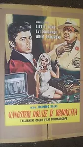 Ganster Who Came From Brooklyn Original 1966 Yugoslavian Movie Poster - Picture 1 of 1
