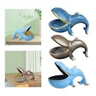 Whale Statue Entryway Key Holder Creative Nordic Desk Storage Tray Candy Dish
