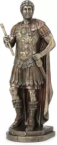 Estatua terminada de bronce del emperador romano Adriano - Imagen 1 de 5